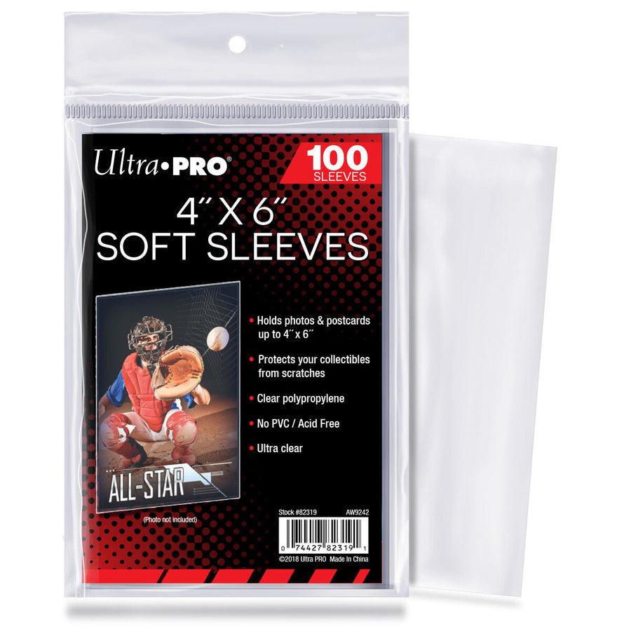 Ultra PRO: 100ct Soft Sleeves (4