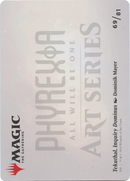 Tekuthal, Inquiry Dominus // Tekuthal, Inquiry Dominus (AONE-069) - Phyrexia: All Will Be One Art Series (Borderless)