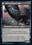 Tribute to Horobi // Echo of Death's Wail (NEO-124) - Kamigawa: Neon Dynasty: (fandfc, enchantment)
