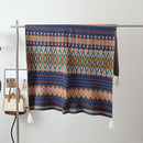 Ethnic-style Knitted Tassel Shawl