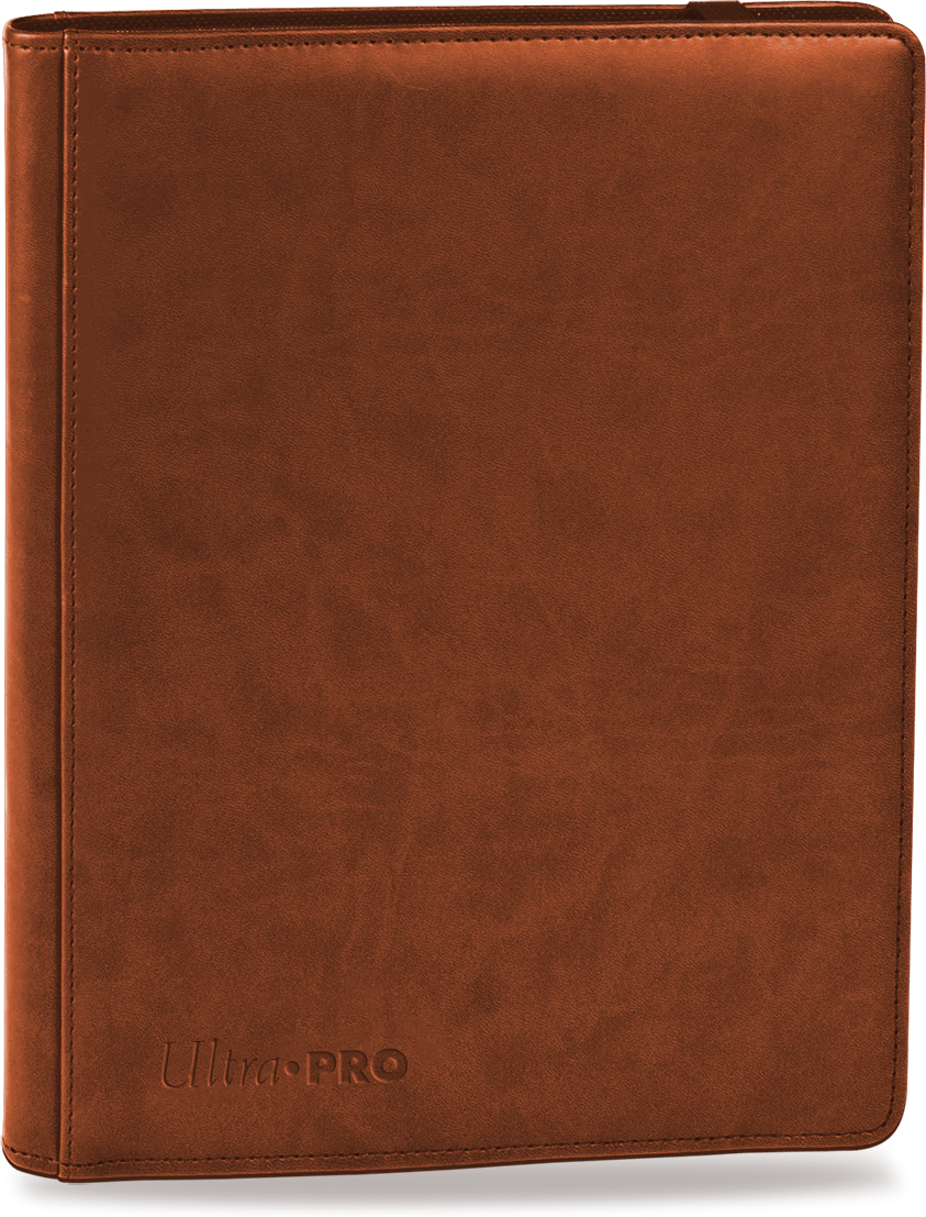 Ultra PRO: 9-Pocket Premium PRO Binder (Brown)