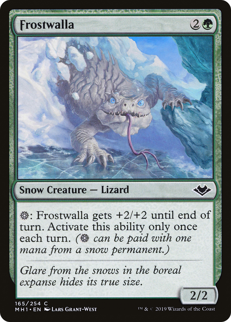 Frostwalla (MH1-165) - Modern Horizons Foil