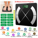 Smart Body Composition Scale Fat Monitor Digital APP Scale BMI Health Analyzer