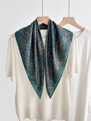 Women's Vintage High-end Outer Silk Scarf
