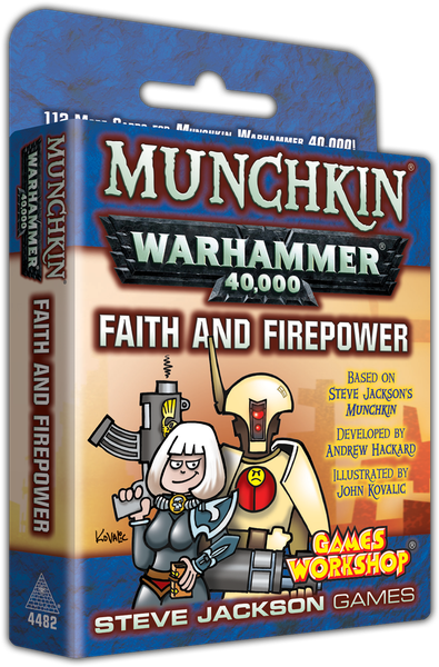 Munchkin Warhammer 40,000 - Faith and Firepower