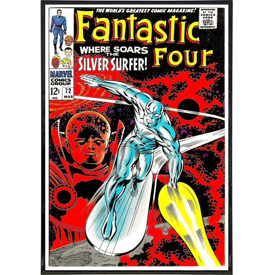 Fantastic Four Issue 72 Comic Cover Print Print The Original Underground 