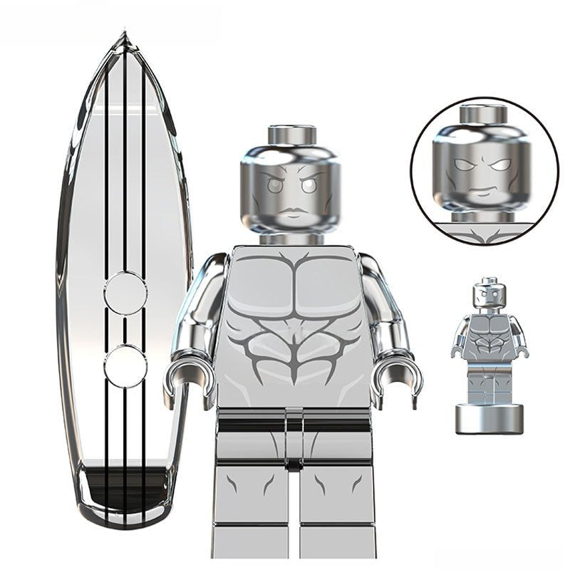 Fantastic Four Silver Surfer Lego Minifigures Custom Toys 2
