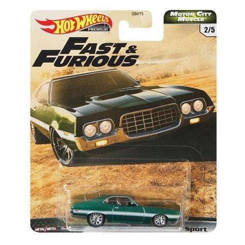 Fast & Furious Hot Wheels Premium Vehicle 2020 - 2/5 '72 Ford Gran Torino Sport