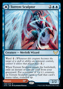 Torrent Sculptor // Flamethrower Sonata (STX-159) - Strixhaven: School of Mages