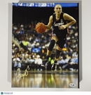 Paige Bueckers Signed UConn Huskies Canvas JSA Autographed