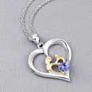 0.45 Carat Genuine Tanzanite .925 Sterling Silver Pendant
