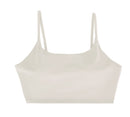 Women Strap Sport Bras Padded StrappyÊCrop Square Neck Low Impact Bras SexyÊFitnessÊTank Tops with Removable Pads Flat Straps for Gym Yoga Workout Run