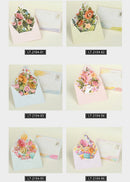 Middle Blossom 3D Greeting Card