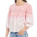 Sanctuary Sugar Eyelet Top, Size Medium