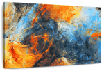 Abstract Lava Swirls Wall Art