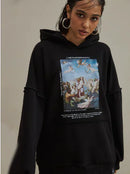 Trendy Drawstring Pullover and Couple Sweater