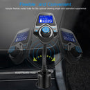 iMounTek Car Wireless FM Transmitter Fast USB Charge Hands-free Call Car MP3 Player AUX Input