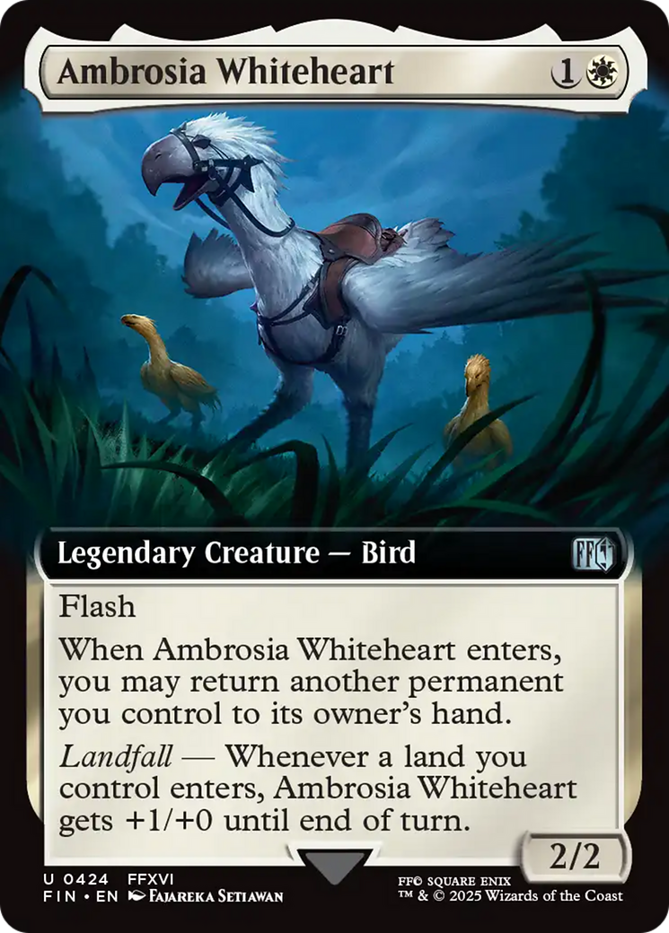 Ambrosia Whiteheart (FIN-424) - FINAL FANTASY: (Extended Art)