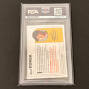 Sports Illustrated Kids #929 Nelly Korda Signed Golf Card Auto PSA Slabbed