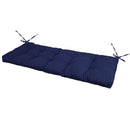 Bench Seat Cushion For Indoor Outdoor Furniture Non Slip Long Chair Cushion with Ties Strap  Swing Cushion 51.18x19.68IN For Garden Patio Balcony Entr