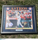 Carlos Correa Signed Framed Photo PSA/DNA Houston Astros