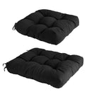 Rocking Chair Cushion 2 Pieces Back Seat Sets with Non-Slip Ties Polyester Fiber Filling _x000B__x000B_Comfortable for Indoor Home Office Car