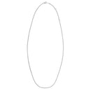 Double Extendable Cable Chain in 14k White Gold (1.40 mm)