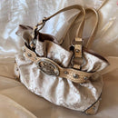 Large-capacity Pleated Bowling Bag For Women