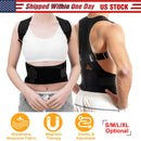 Posture Corrector Back Brace with Magnetic Lumbar Support