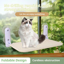 Cat Hammock Window Suction Cup Hanging Hammock Washable Cover Mesh