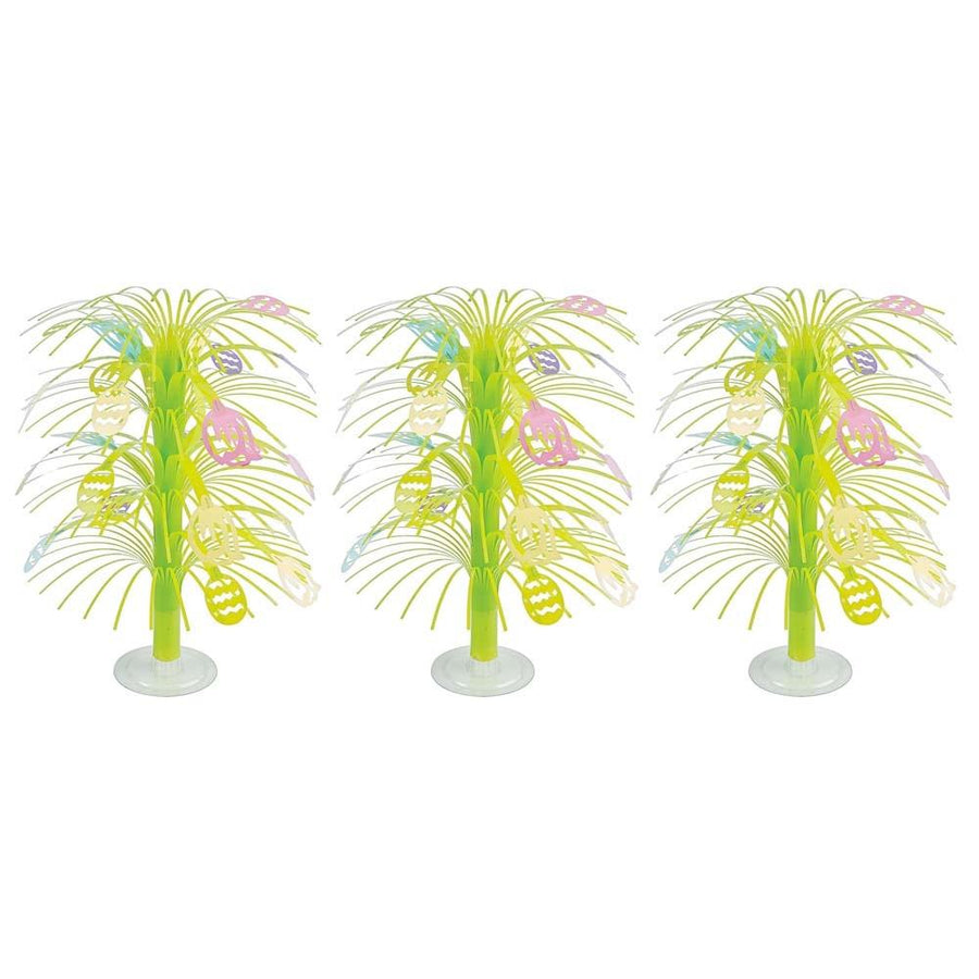 Set of 3 Easter Egg Trees Tabletop Decoration 13 Inches