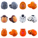 Set of 12 Animals Plastic Easter Eggs- Tiger, Zebra, Monkey