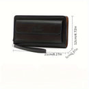 Men's Double Zip Business Clutch