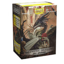 Dragon Shield: Standard 100ct Brushed Art Sleeves - Valentine Dragons (2021)