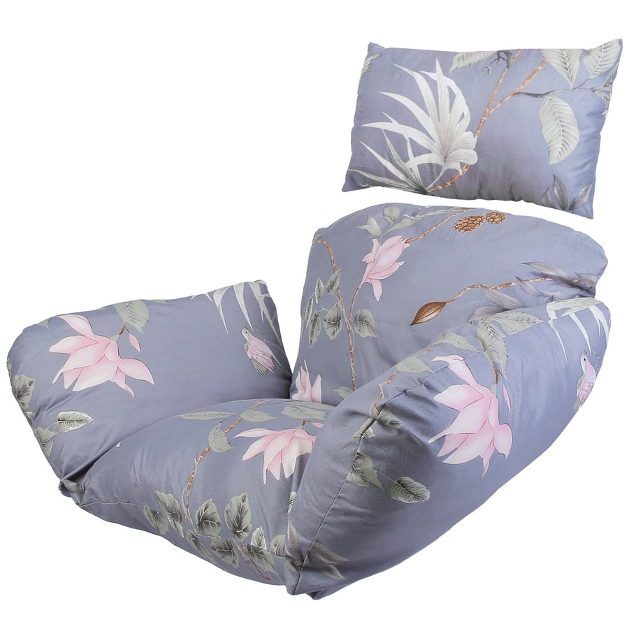 Egg Chair Cushion with Headrest - Thick Padded Hanging Seat