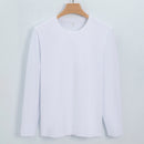 Double-sided Cotton T-shirt Casual Long-sleeve For Young Men