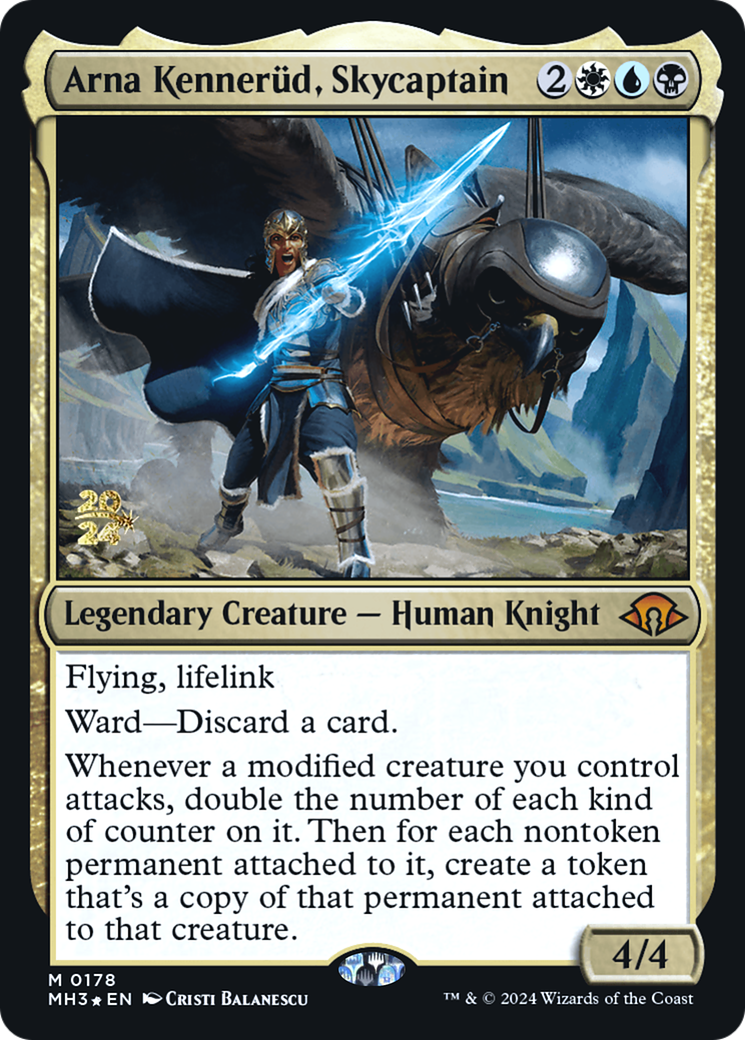 Arna Kennerud, Skycaptain [Modern Horizons 3 Prerelease Promos]