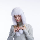 Autumn Winter Ladies Korean Fox Fur Warm Hat