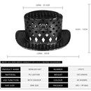 Halloween PU Leather Plague Doctor COSPLAY Hat