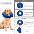 Dog Protective Inflatable Collar Pet Puppy Cat Not Block Vision E-Collar Adjustable Pet Recovery