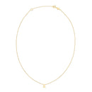 14K Yellow Gold Gemini Necklace