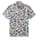Men's Fish Shirt Button Down Tropical Hawaiian Shirts For Men Short Sleeve Aloha Shirt Nature Collector By Amy