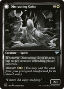 Distracting Geist // Clever Distraction (DBL-276) - Innistrad: Double Feature: (Double Faced Transform) Foil