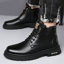 New Autumn Winter British-style Boots With Thick Soles