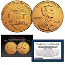 America’s Last Penny: 24KT Gold-Plated Penny with Certificate