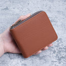 Minimalist Bi-fold Wallet Mens Short Wallet