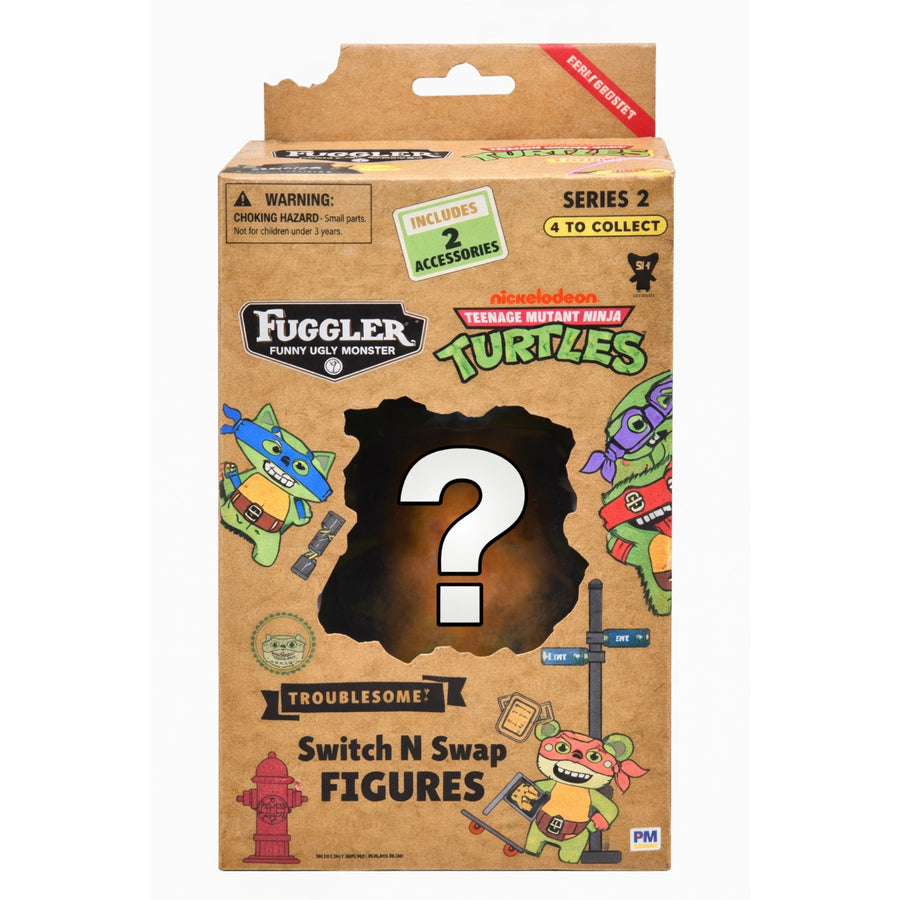 Zuru Fuggler Collectible 4.5 Inch Figures 1 Pack Switch n Swap Random