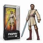 FiGPiN #517 - Star Wars - The Clone Wars - Obi-Wan Kenobi - Enamel Pin Brooches & Lapel Pins ToyShnip 
