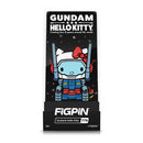 FiGPiN #779 - Gundam x Sanrio - Guntank Hello Kitty Enamel Pin - Limited Edition Brooches & Lapel Pins ToyShnip 