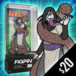 FiGPiN - Chalice Collectibles Exclusive: Naruto Shippuden: Orochimaru (LE 1000 - Glitter) #1175 Enamel Pin THE MIGHTY HOBBY SHOP 